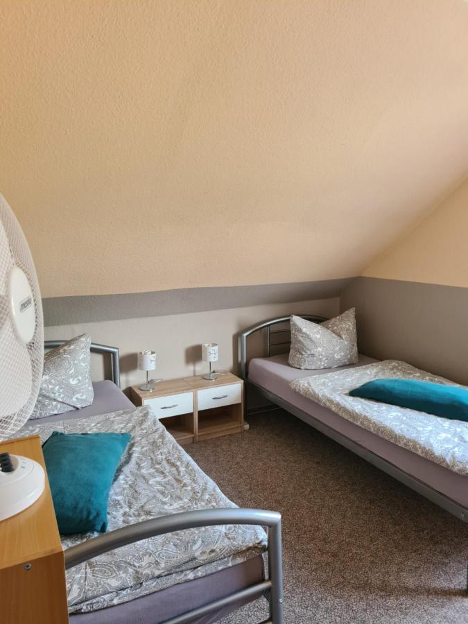 Ferienwohnung Fiehn Schwedt an der Oder Esterno foto